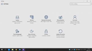 Windows 10 Settings