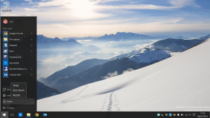 Windows 10 Shut Down Menu